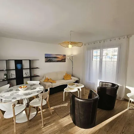 アパート Bel Appartement, Climatisation, Wifi, Et Commerces A Pied ラ・セーヌ・シュル・メール